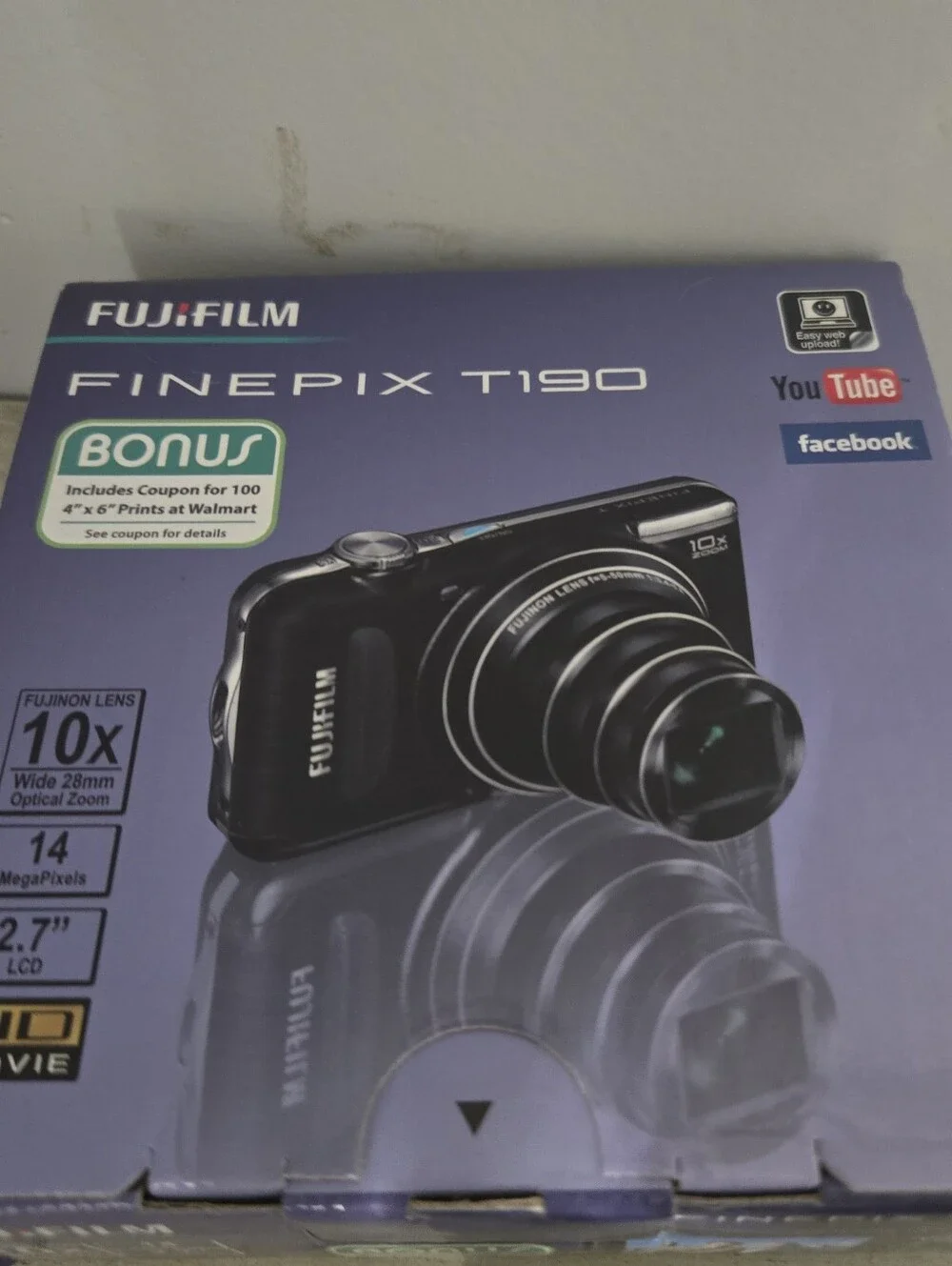 Fujifilm Finepix T190 14 Megapixel Digital Camera-Tested